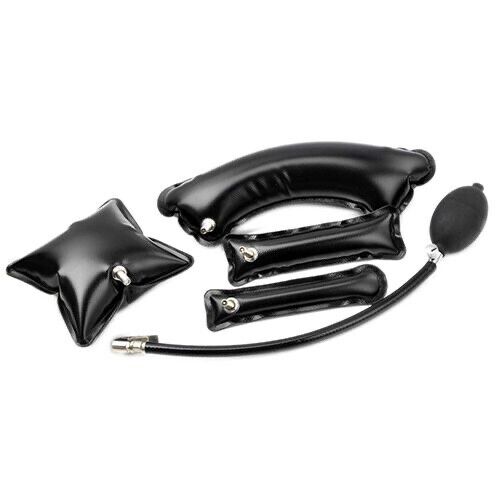 Force pro 5pc Inflatable Air Bag PILLOWS  Body Dent Remover WITH HAND PUMP