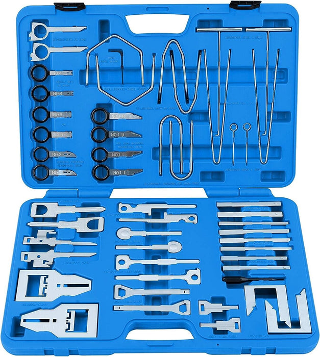 52PCS Car Radio Removal Tool Kit Stereo Head Unit Audio Equipment Tools Key Set