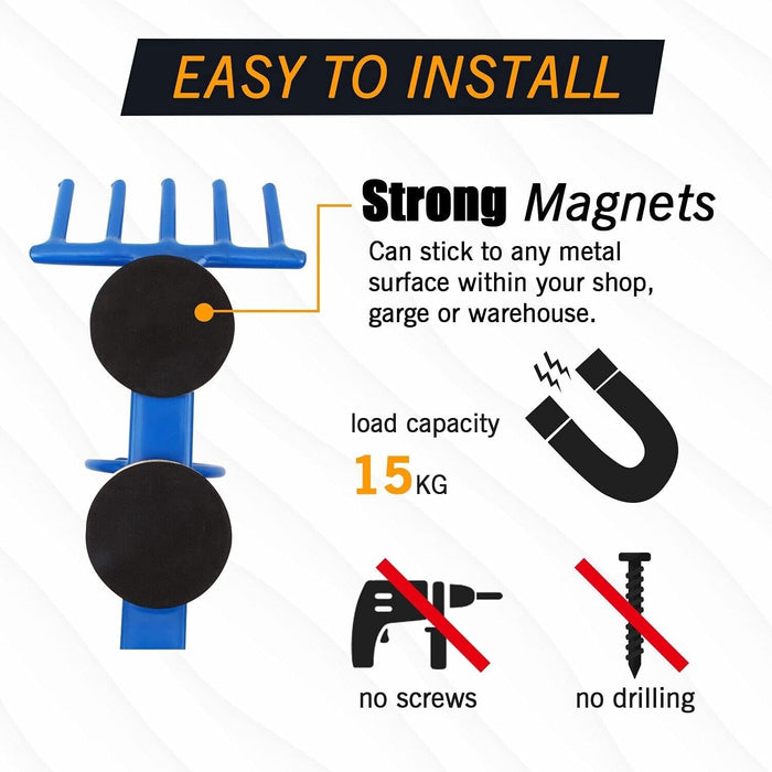 Magnetic Impact SOCKET Holder Holds - Magnetic Wall Mount Magnetic Lift WORKSHOP