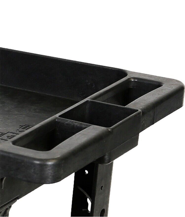 Force pro   LightweigtCOMPOSITE HEAVY-DUTY Plastic Workshop Trolley 3 Tool Trays