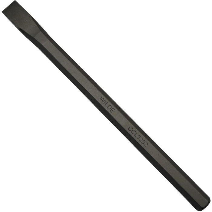 PK Tool 300mm Cold Chisel - 25mm Hex Ideal for Scoring & Cutting Carbon Steel