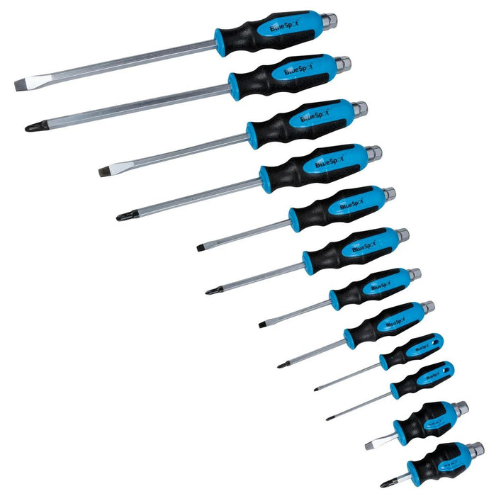 Force pro Screwdriver Set 12 Piece Go Through in X-Case SP34020