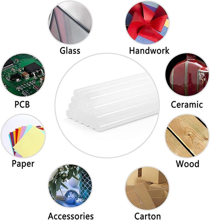 10W Hot Melt Glue Gun With 2 Glue Sticks For Arts Crafts Repairs 10 Watts small