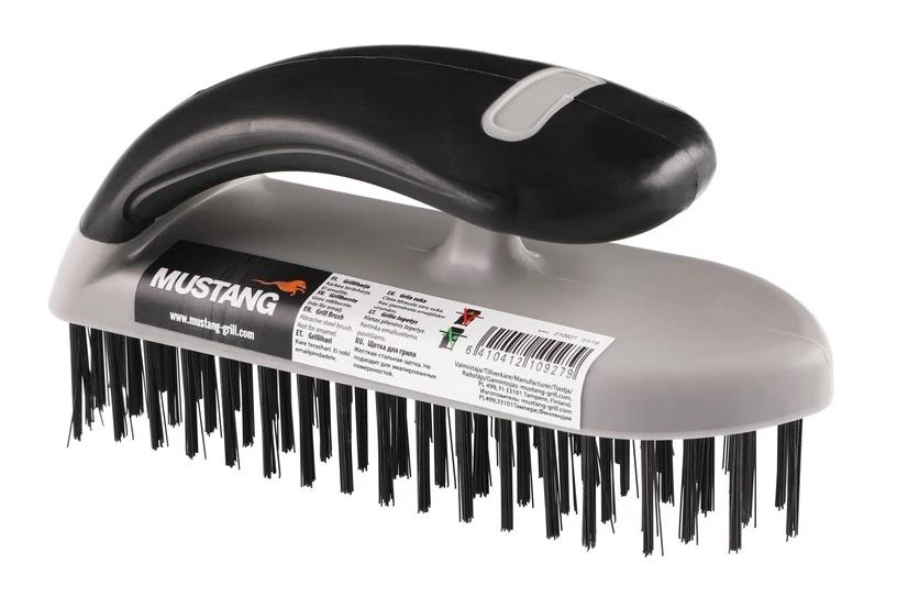 PK TOOLS 160mm (61/4”) 5 ROW STEEL BRISTLES BRUSH with OVERHEAD HANDLE