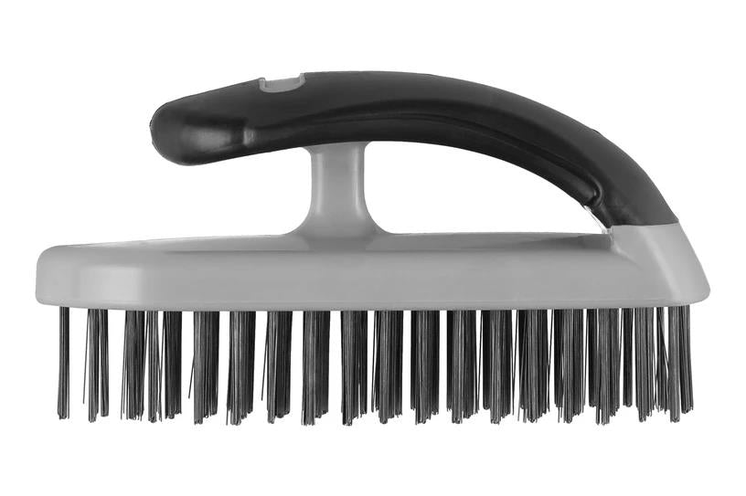PK TOOLS 160mm (61/4”) 5 ROW STEEL BRISTLES BRUSH with OVERHEAD HANDLE