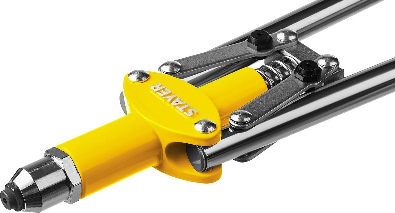 PK TOOLS 430mm 17 Inch Heavy Duty Double Handle Rivet Gun - Double Handle Action