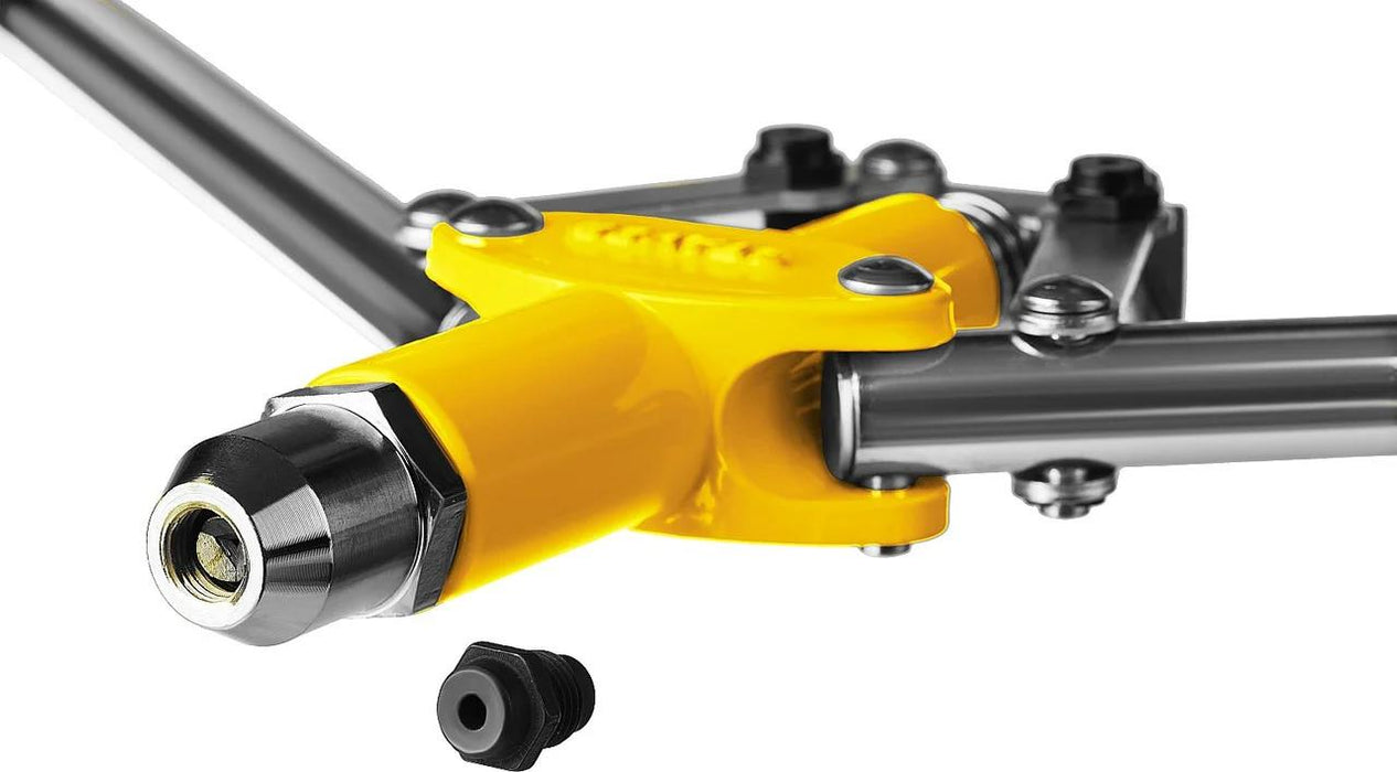 PK TOOLS 430mm 17 Inch Heavy Duty Double Handle Rivet Gun - Double Handle Action