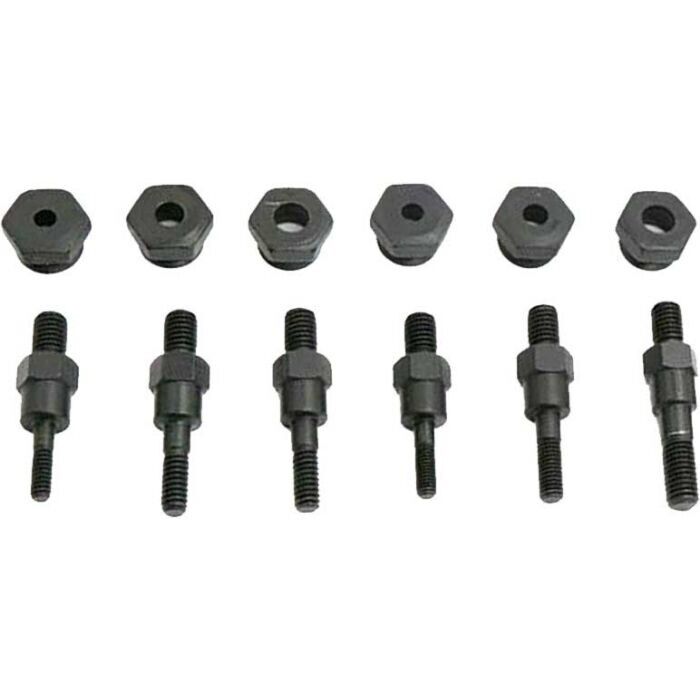 PK Tool 7 Pcs  330mm Nutsert Rivet Tool Set Nutserts Mandrels M3, M4, M5, M6, M8