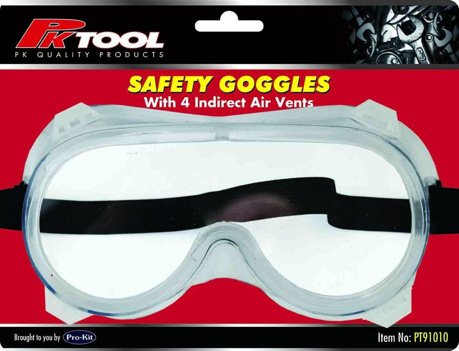 Safety Goggles Protective Glasses Lab Work Safety Elastic Belt Clear Air Vent