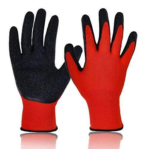 12 Pairs Garden Gloves Gardening Gloves General Purpose Safety Work Gloves