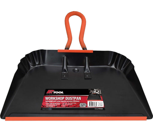 PK Tool Workshop Dustpan - 43.2cm Heavy Duty with Large Handle Lightweight - FISHER DISCOUNT