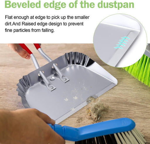 PK Tool Workshop Dustpan - 43.2cm Heavy Duty with Large Handle Lightweight - FISHER DISCOUNT