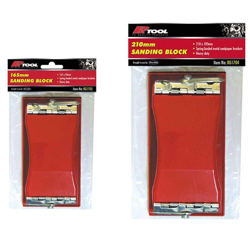 PK TOOLS SMALL/LARGER SANDING BLOCK AUTO BODY REPAIR PANEL BEATER HAND TOOL - FISHER DISCOUNT