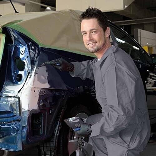 PK TOOLS 4pcs Car Body Filler Putty Paint Scrapers Spreader Set Steel Blade