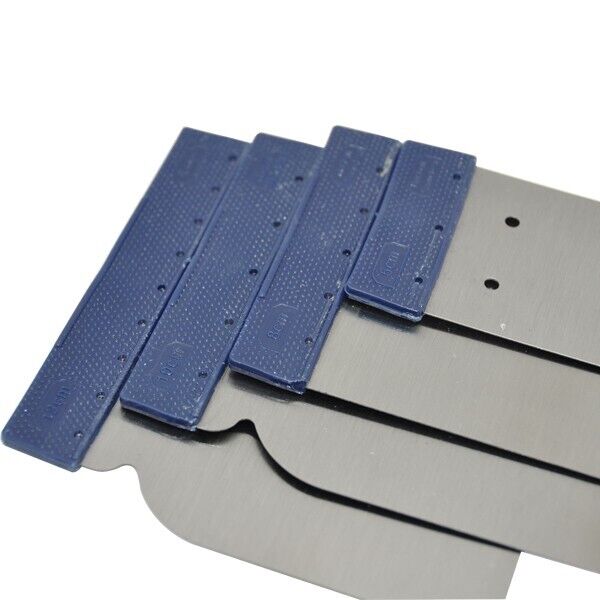 PK TOOLS 4pcs Car Body Filler Putty Paint Scrapers Spreader Set Steel Blade