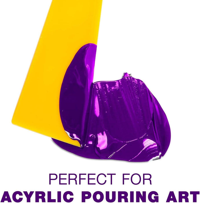 2 Long Handle Body Filler Spatula Goop Scoop Spreader, Autobody Dent Repair, Art