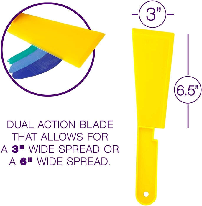 2 Long Handle Body Filler Spatula Goop Scoop Spreader, Autobody Dent Repair, Art