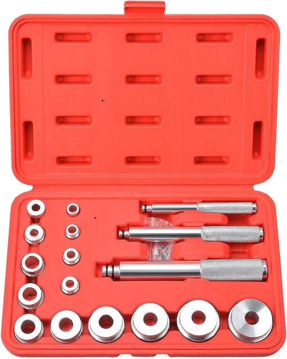 PK TOOLS 17PC Aluminium Wheel Bearing Race Seal Bush Driver Installer Set  Kit