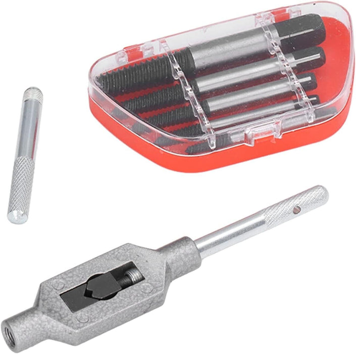 6PCS Damaged Screw Bolt Extractor Ezy Out Set Easy Broken Screw Remover Kit Tool