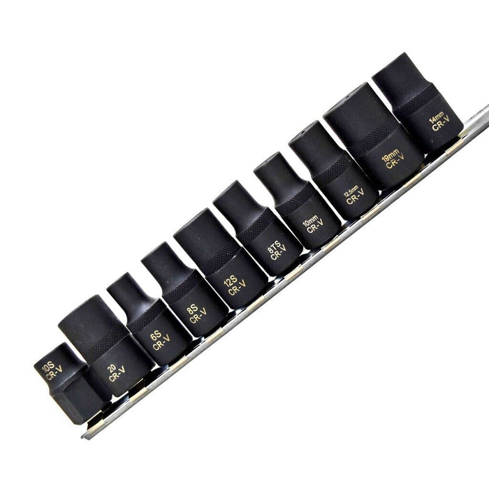 PK TOOLS  1/2"dr 10pc Socket Set Brake Calliper Balance Shaft Nissan/Honda