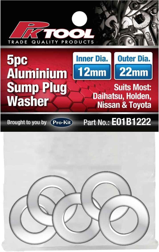 PK TOOLS 11 SIZE Choose SUMP DRAIN PLUG WASHER ALUMINIUM Holden Nissan HONDA Kia - FISHER DISCOUNT