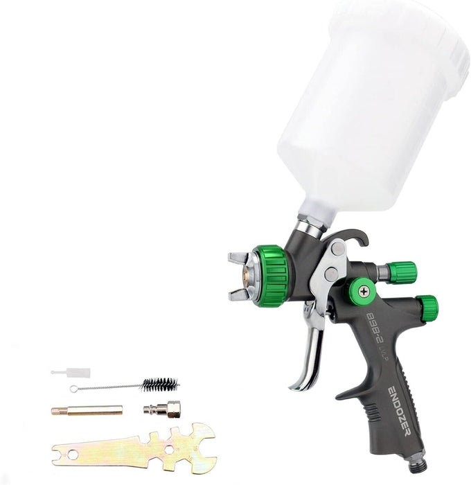 PK TOOLS  600mmL Composite HVLP Air Spray Gun Detail Paint Sprayer 1.4mm