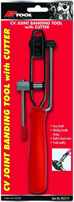 PK TOOLS CV Joint Boot Clamp Pliers Set Car Banding Tool Ear Type Install