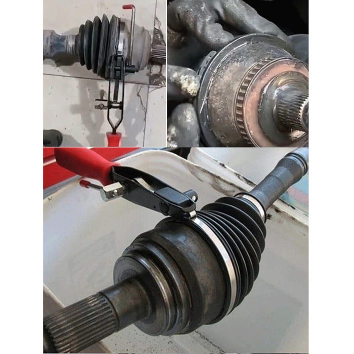 PK TOOLS CV Joint Boot Clamp Pliers Set Car Banding Tool Ear Type Install