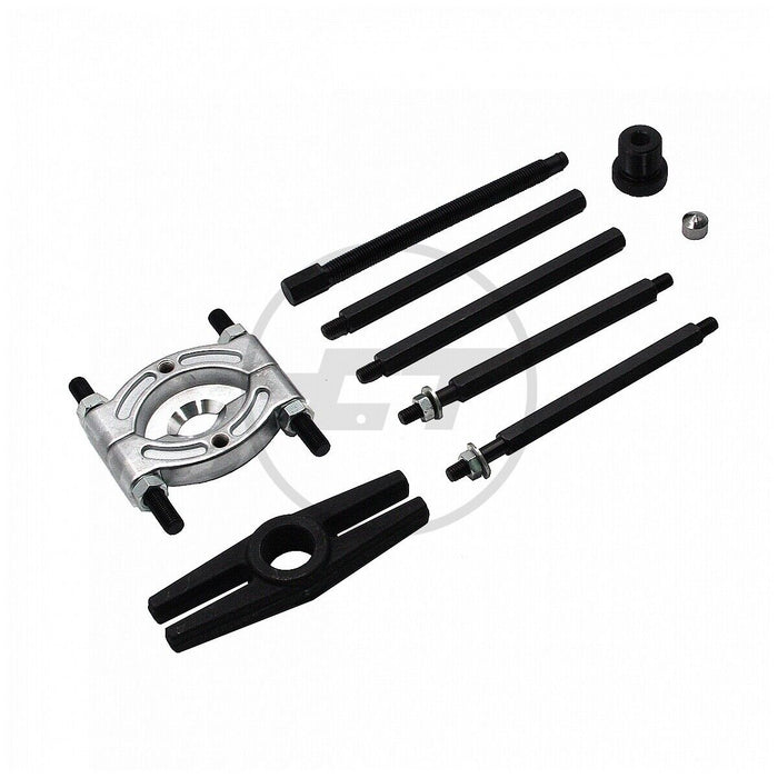 PK Tool Large Bearing Separator Kit - 75-115mm 205mm Thrust Bolt 17mm Extensions