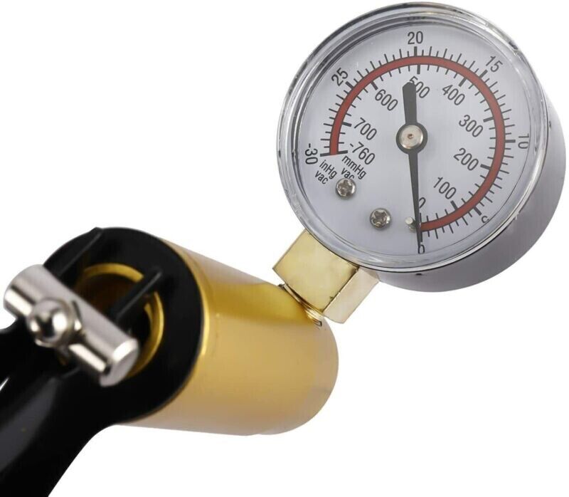 PRO 19pcHand Held Vacuum Pump Brake Bleeder Bleed test Tool Kit Jar Car Bike Set