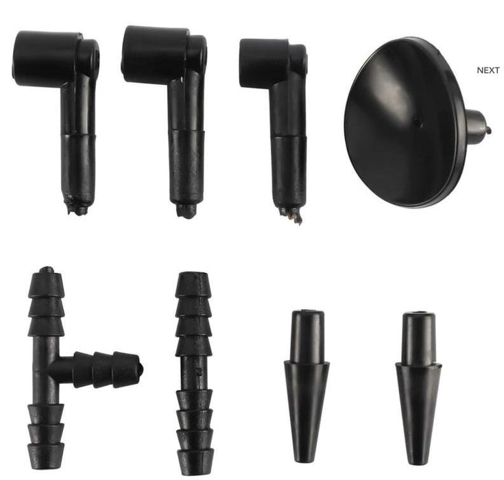 PRO 19pcHand Held Vacuum Pump Brake Bleeder Bleed test Tool Kit Jar Car Bike Set