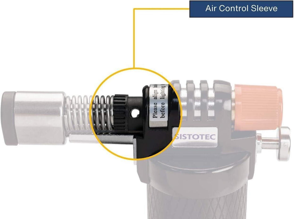 PK TOOLS Ignition Soldering  GAS BURNER - ROBURN STYLE BUTANE MICRO TORCH