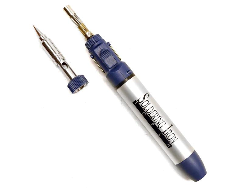 3In1 Gas Blow Torch Soldering Solder Iron Gun Butane Welding Pen Burner Cordless