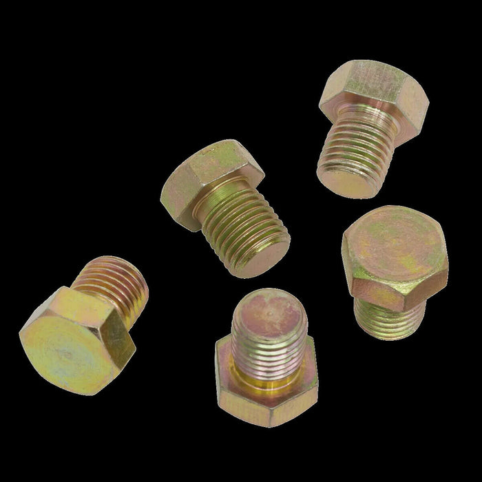 PK TOOLS 5PC M13/M15/M17/M20 1.5mm Thread Oil Drain Sump Plug