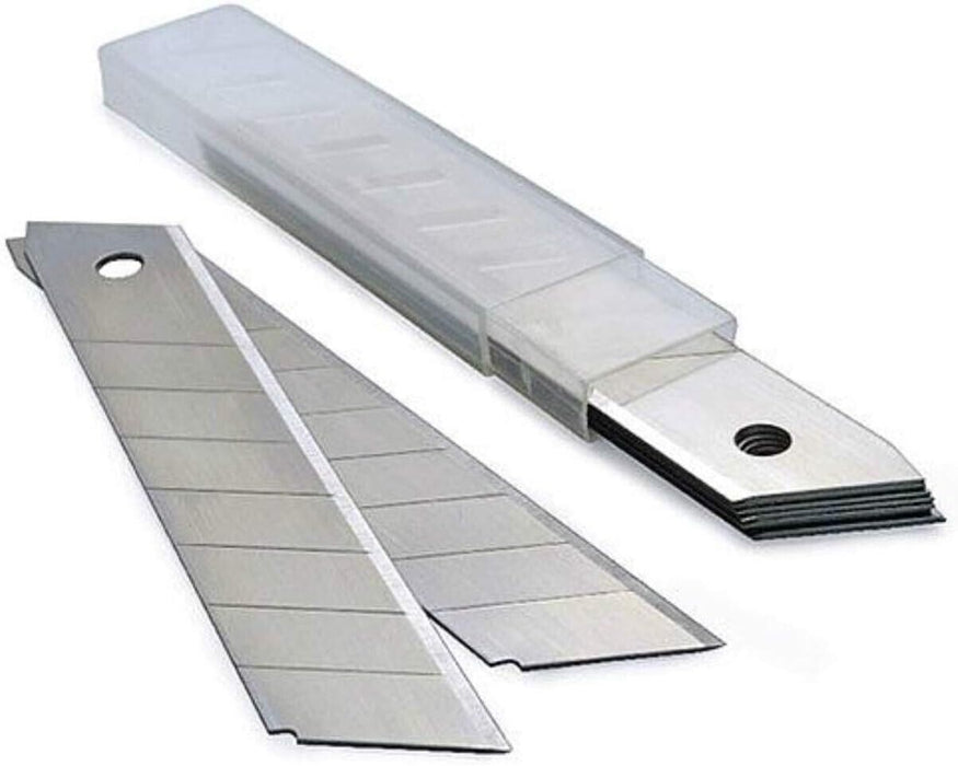 PK TOOLS 10pcs Sterling Large 18mm Snap-off Utility Knife Blades Replacement
