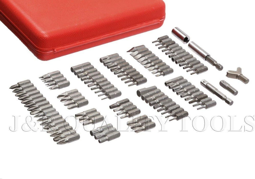 PRO 100PC Security Bit Set Drill Star Hex Spanner Torx Magnetic Screwdriver PH2