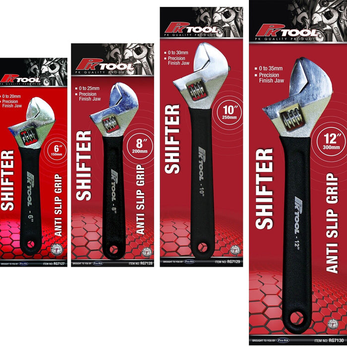 PK Tool Jumbo Multi Purpose Shifter Spanner Nonslip Handle 150/200/250/300/600mm