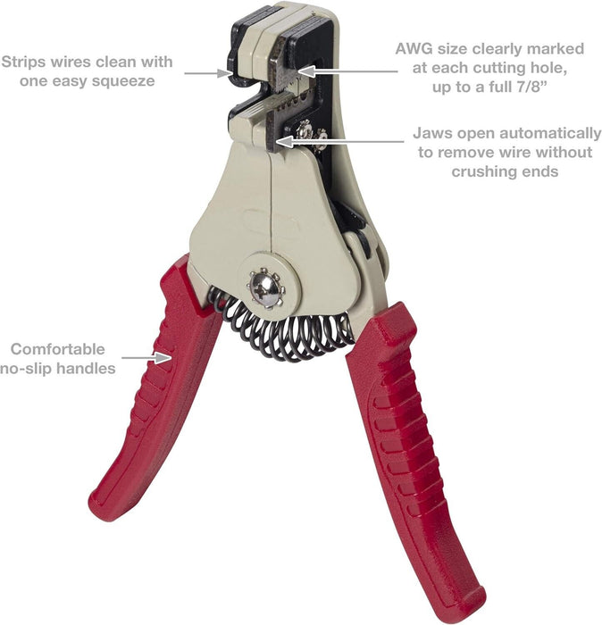 Automatic Electrical Wire Stripper Cutter Pliers Cable Crimper Terminal Tool