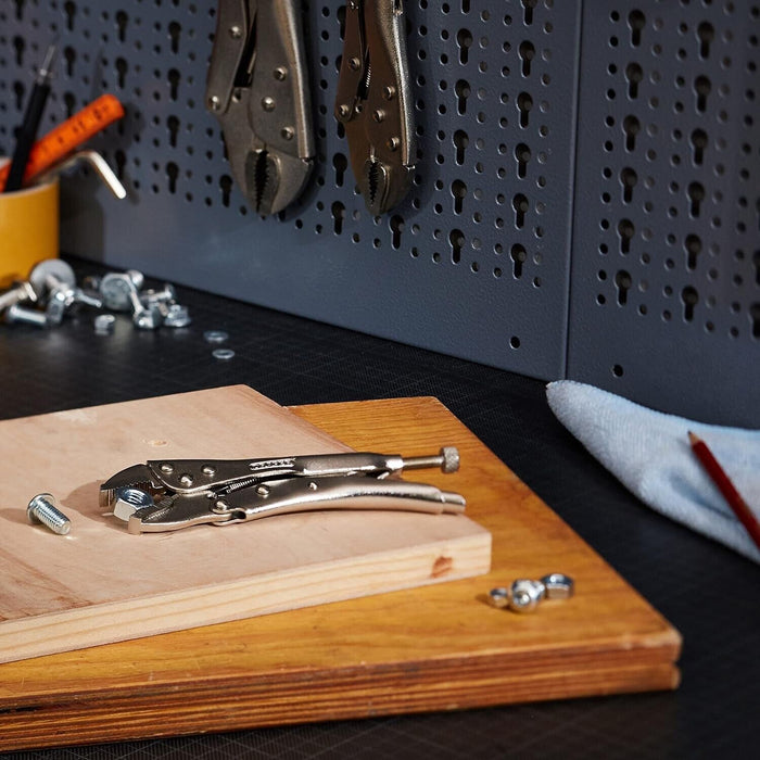 PK TOOLS 3pc LOCKING VICE GRIP PLIERS SET 5" 7" 10" ADJUSTABLE SELF LOCKING HD