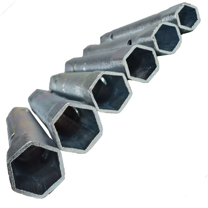 PK TOOLS 6PC Tube Bar Spark Spanner Set 8, 9, 10, 11, 12, 13, 14, 15, 16 & 17mm