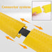 Heavy Duty Safety Cable Cover Guards Protector Floor Ramp 1 Channel Rubber PVC - FISHER DISCOUNT