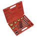 T&E Tools Valve Seat Cutting Kit Made in Taiwan *Components Available Separately* - FISHER DISCOUNT