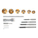 T&E Tools Valve Seat Cutting Kit Made in Taiwan *Components Available Separately* - FISHER DISCOUNT