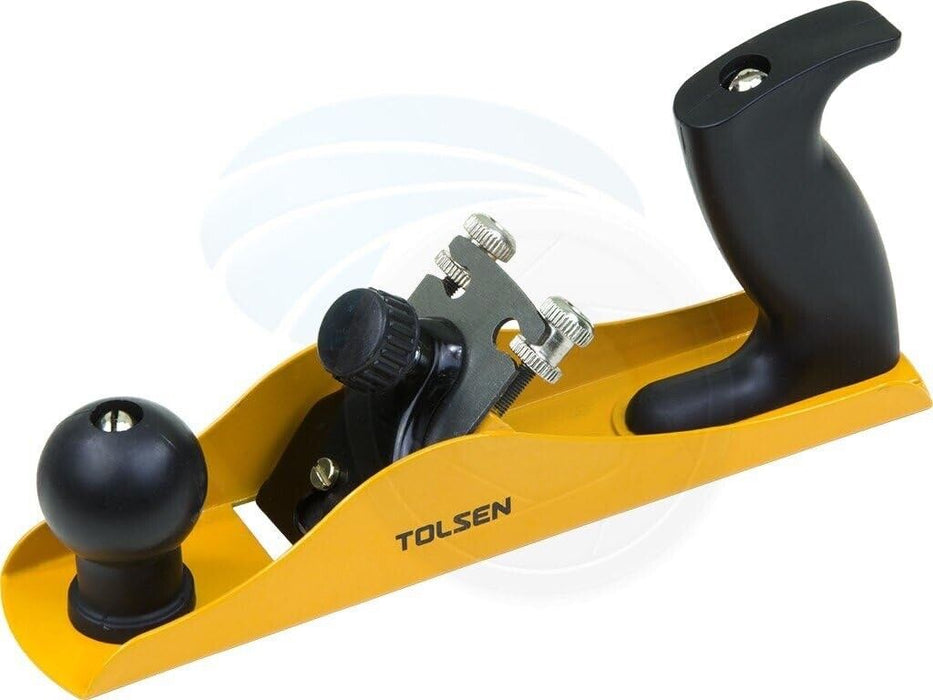 TOLSEN  235 mm Manual Adjustable Hand Planer For Wood,Yellow, HPL01300