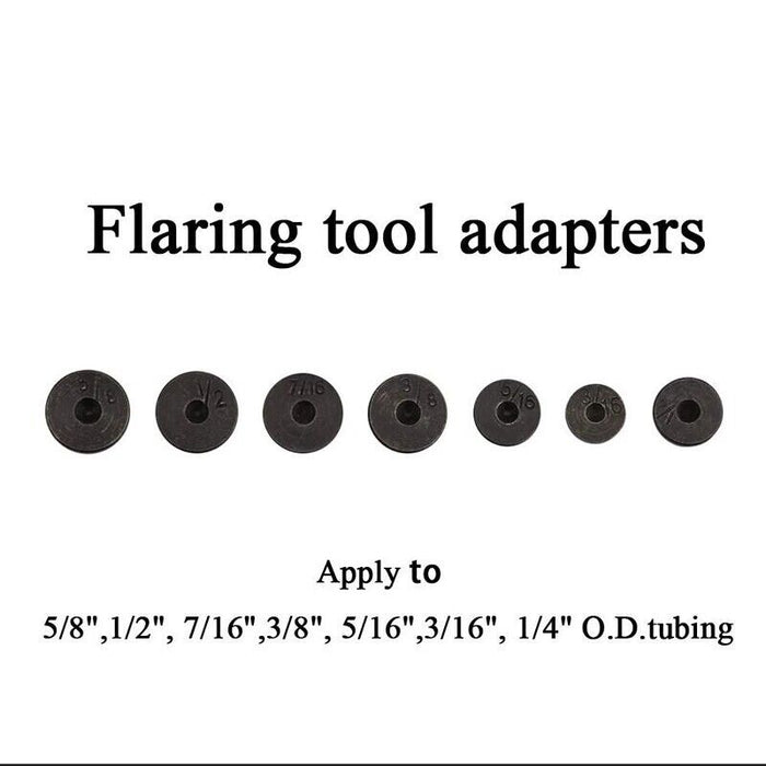 Tube Flaring Tool Kit Brake Lines Refrigeration Copper Air Conditioning Cutter