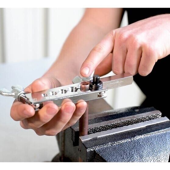 Tube Flaring Tool Kit Brake Lines Refrigeration Copper Air Conditioning Cutter