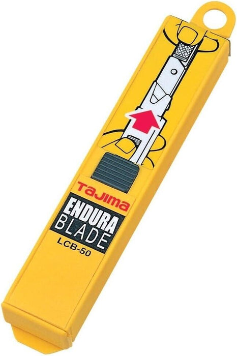 50 x TAJIMA ENDURA 18mm SNAP OFF UTILITY KNIFE BLADES – LCB50-50