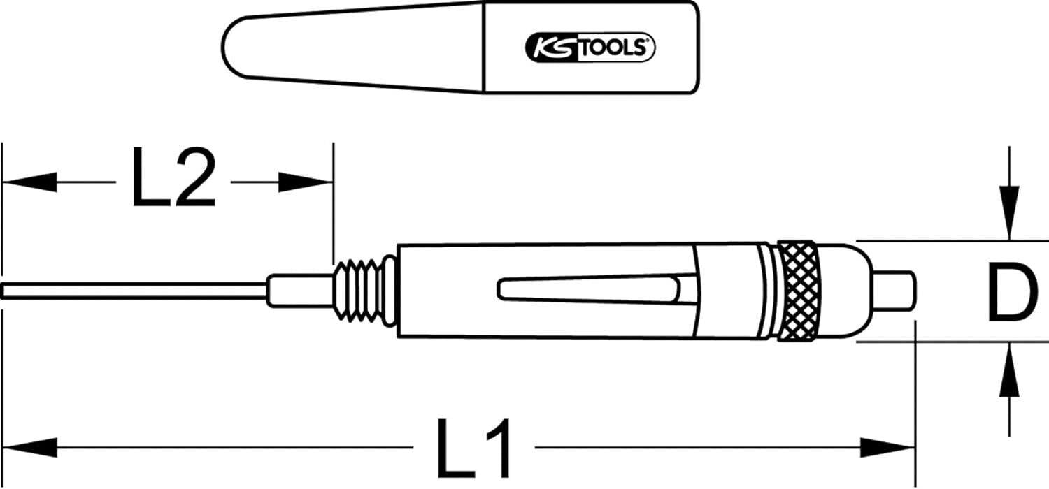 T&E Tools 15ml Precision Oiler 40mmL Needle Precision Oiler Made in Taiwan 7411