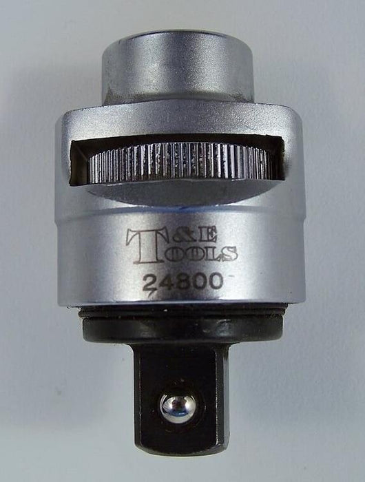 T&E Tools Ratchet Adapter 1/2"Dr 72 Tooth Made in  Taiwan 24800 socket Adaptor