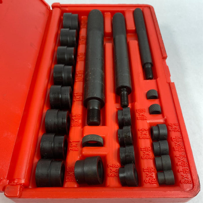 T&E Tools 23PC Industrial Finish Imperial Bushing Driver Set Made in Taiwan 9002